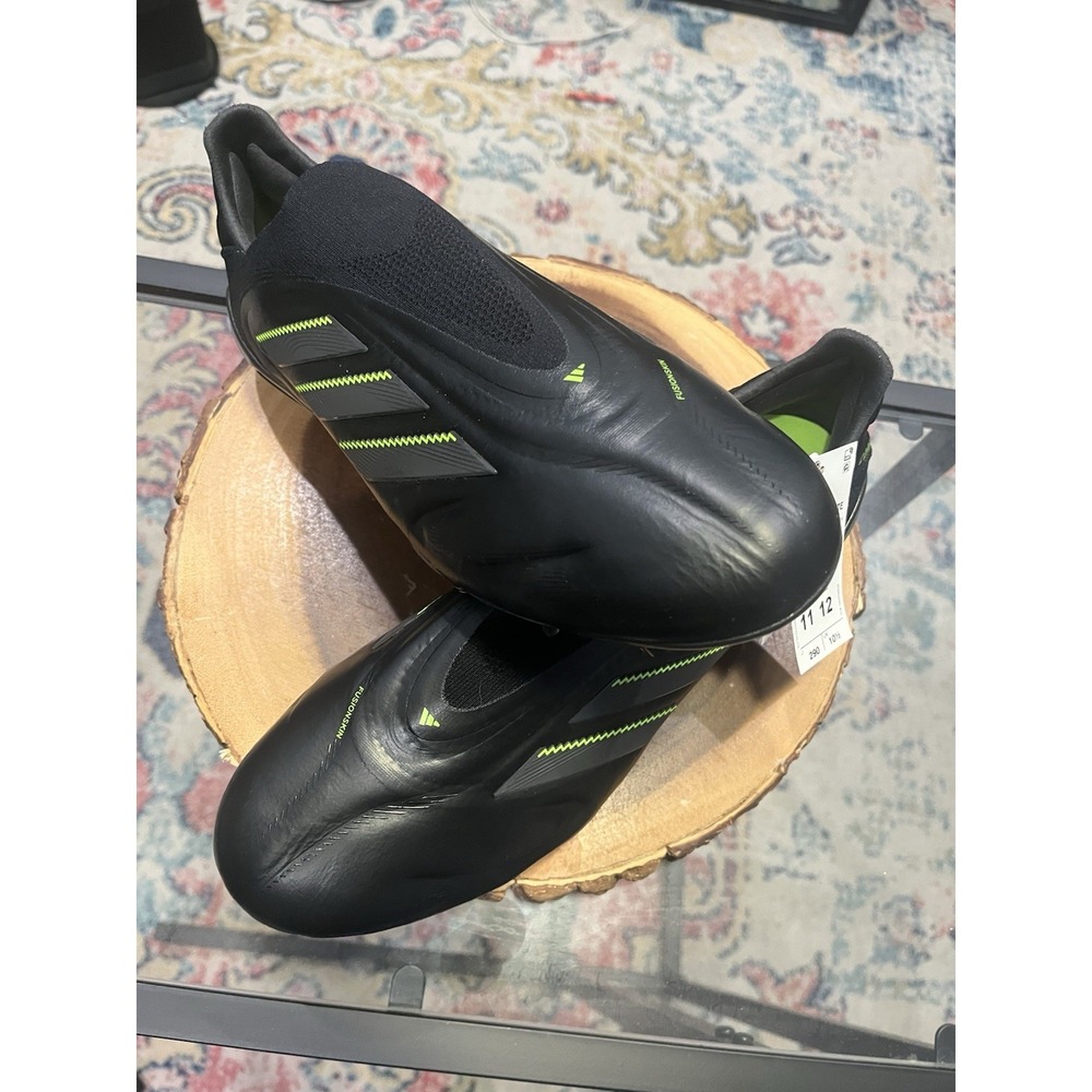 Adidas Copa Pure III Elite Soccer Cleats Mens 11 Black New Laceless FG IE1616 - Picture 4 of 15